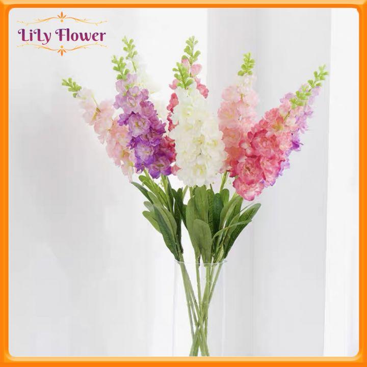 Hoa Lụa Cao Cấp Hoa Phi Yến Châu Âu Sang Trọng Lãng Mạn Trang Trí Cao 80cm LL-124 4