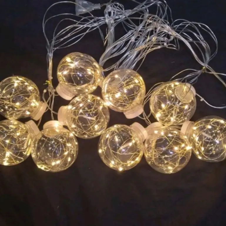 Lampu bolla terarium hias dekorasi wedding