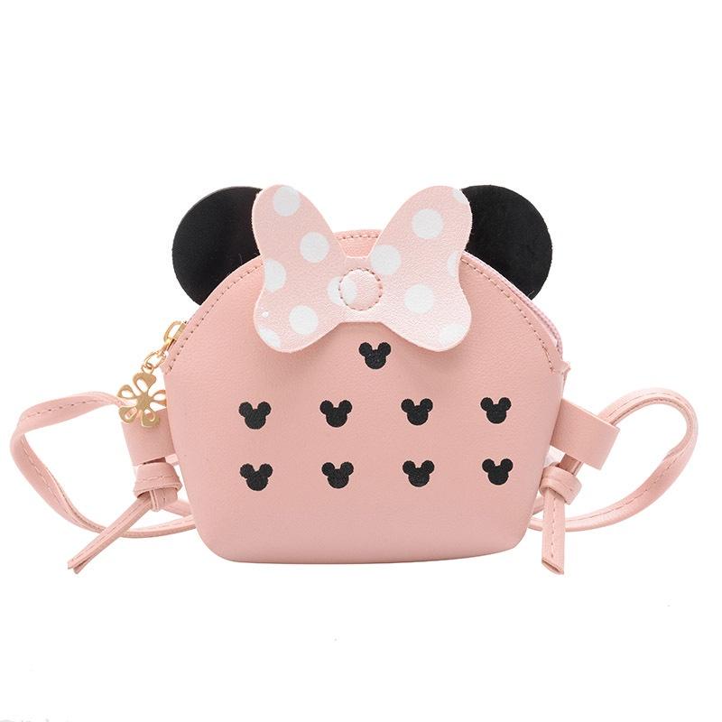 Product Introduction of New Children's Slanted Bow Design, Children's Shoulder Bag, Handbag, Cute and Fashionable 4