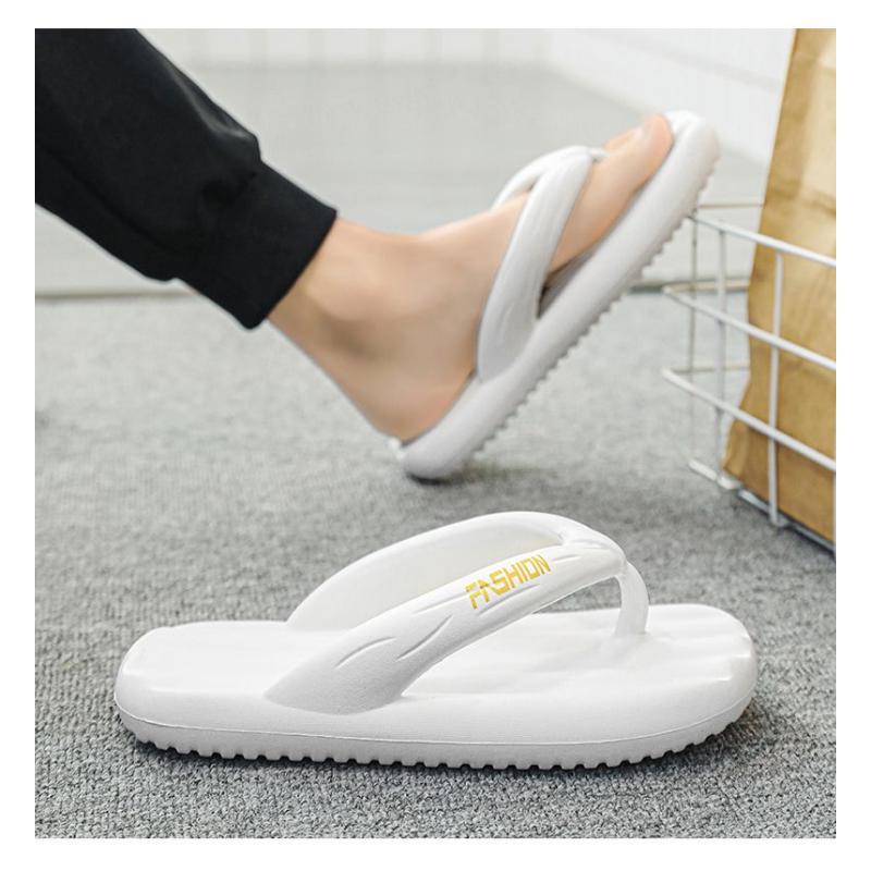 Product Introduction of Men Wear 2024 Hot Super Soft Thick Sole Anti-slip Anti-odor Lightweight Outdoor Home Clip-on Slippers 30