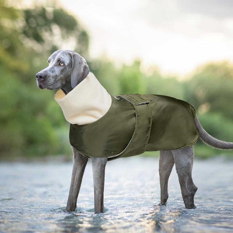 Winter Pet Clothes, Thickened Warm Dog Coat, Reflective Thermal Lined Dog Jacket, Pet Clothes for Large Dogs, Dog & Cat Clothing Supplies 3