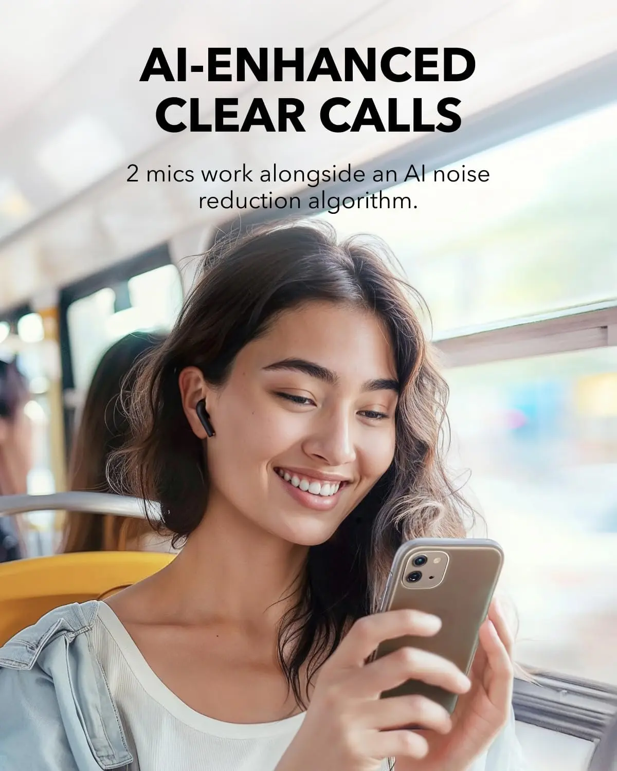 【MẪU MỚI】K20i Bluetooth không dây, Thời gian phát 36 giờ, Âm thanh rõ ràng, Vừa vặn thoải mái, Cuộc gọi rõ ràng với 2 mic ENC, EQ tùy chỉnh, IPX5, Bluetooth 5.3 Nhét Tai Tai Nghe | BigBuy360 - bigbuy360.vn