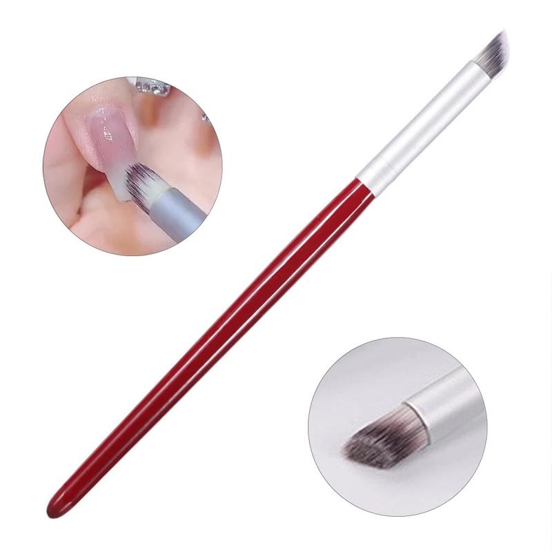 Product Introduction of A set of 3 gradient nail brushes for ombre art, specialized for manicure, UV gel nail polish drawing and painting pens, new manicure tool set 3
