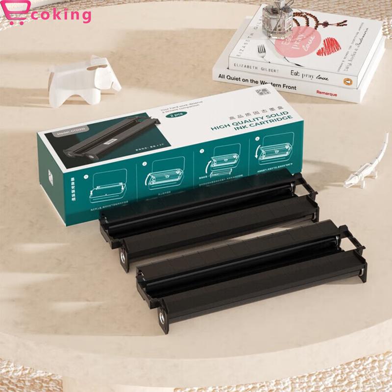 mực in ( ruy băng ) dành cho máy in nhiệt HPRT GT1 ECOKING đều đậm rõ nét lưu mực mãi mãi không phai in được 100 tờ A4 dễ dàng sử dụng tiện lợi.