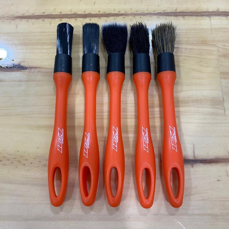 BỘ CỌ 5 CÂY CAO CẤP dùng rửa xe máy và oto cọ  rửa