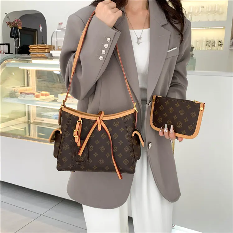 Túi Cầm Tay Cho Nữ, Chất Lượng Cao, Túi Đi Máy Bay Mới, Thời Trang Cổ Điển Cao Cấp, Phong Cách Thường Ngày Thích Hợp Cho Mẹ Đứa Sống, Túi Đeo Vai Bag Tote