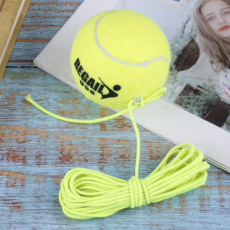 Product Introduction of Elastic Rubber Band Tennis Ball Single Practice Training Belt Line Cord Tool 22
