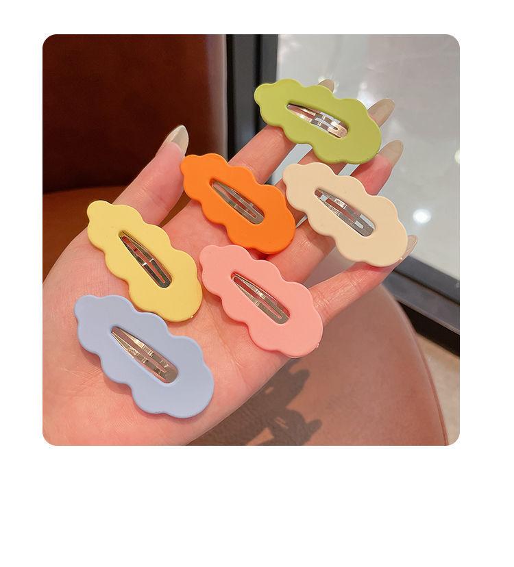 Product Introduction of Dreamy Pastel Cloud Hair Clips – Candy Color Wave BB Pins for Girls, Sweet Side Bang & Back Hair Clips, Kawaii Soft Gradient Hair Accessories for Women & Teens 8