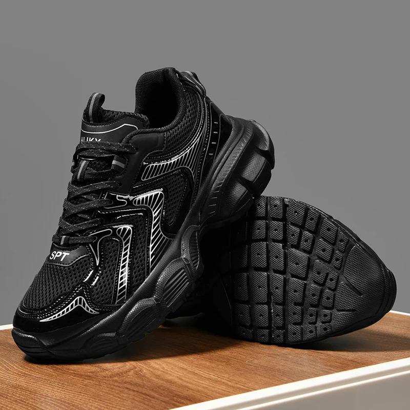 2024 Aanpassen Man Casual Mode Sneakers Snelle Levering Dropshipping Blank Mesh Wandelen Hardlopen Sportschoenen voor Mannen Atletische Hardloper_voghion.com