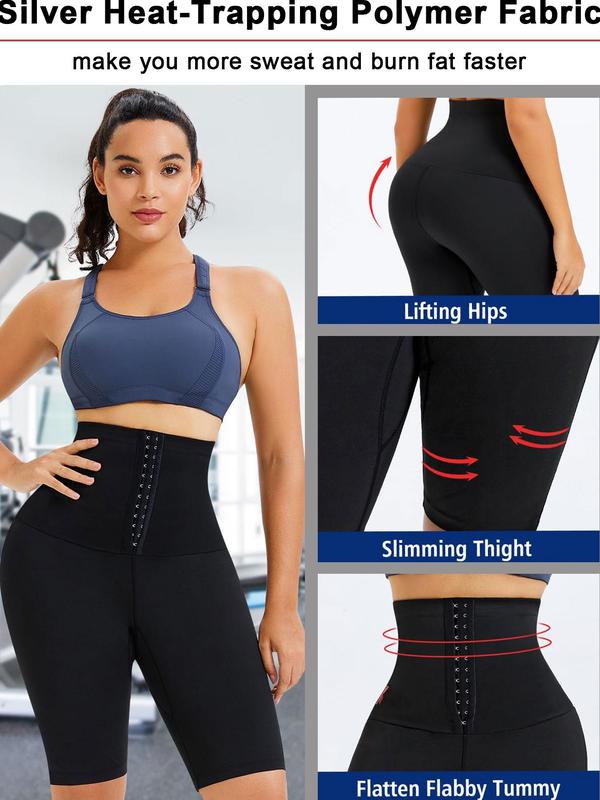 Women's High Waist Shapewear Shorts, High Stretch Seamless Tummy Control Butt Lifting Shapewear Shorts, Summer Wear 2024, Women's Shapewear Bottoms 4
