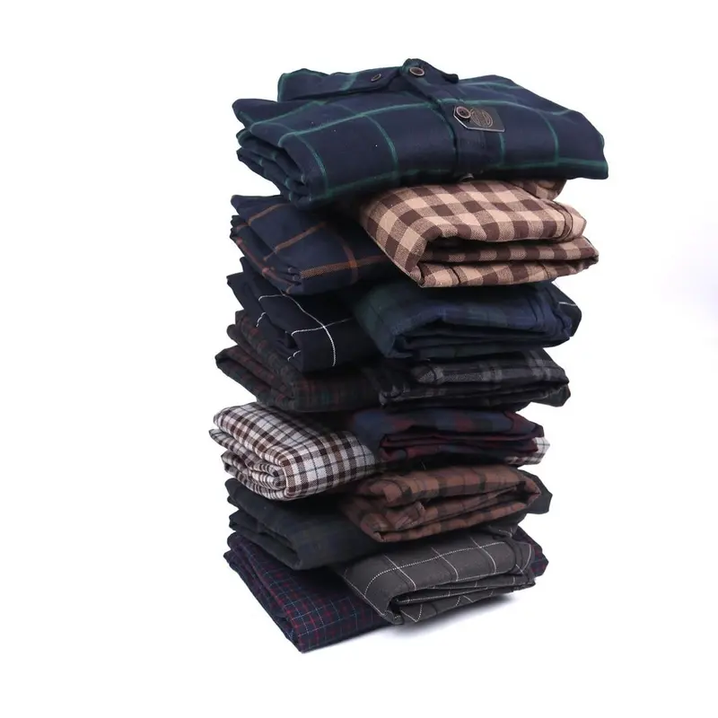 Kemeja Flanel Pria Lengan Panjang Brill Eighty Eight Premium Unisex Motif Kotak 2