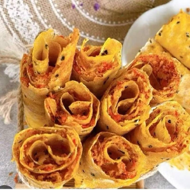 FULL TOPPING - 10 BÁNH TRÁNG NƯỚNG MẮM RUỐC NHÂN MUỐI TÉP CHÀ BÔNG HÀNH PHI ĐẶC SẢN PHAN RANG 7