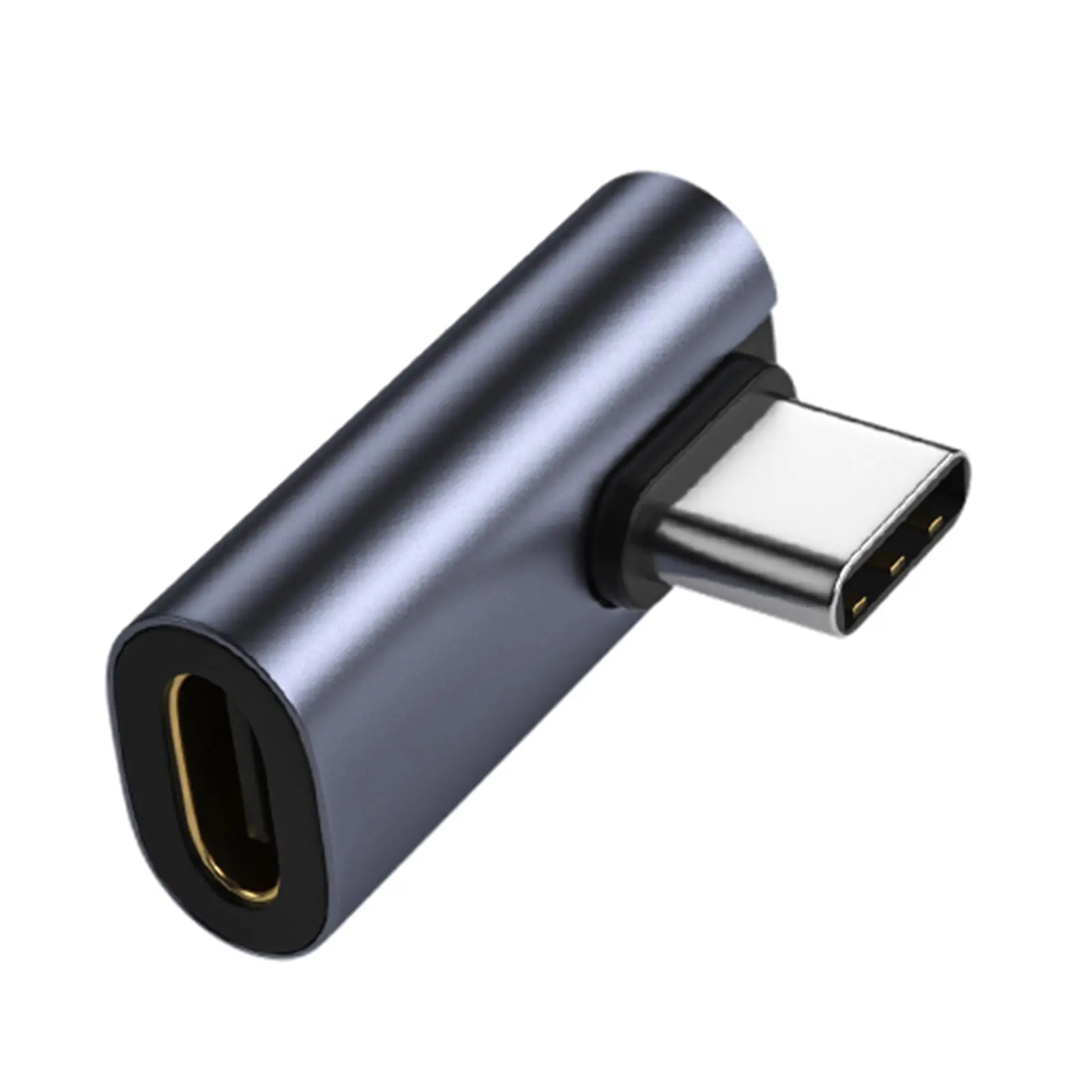 Bộ Chuyển Đổi USB C, Góc 90 Độ, Bộ Mở Rộng Góc Phải, 3.1 / 10Gbps, Cổng Type-C cấu hình thấp, Truyền dữ liệu Nam sang Nữ