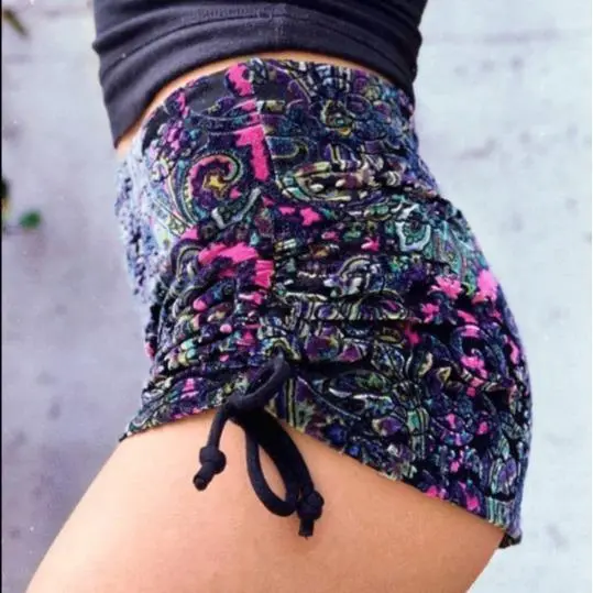 BEST SELLER !! Ladies Floral Side string Girls Taslan Shorts Petite Size-Good Quality!! Womenswear Bottom Lingerie Lady Comfort