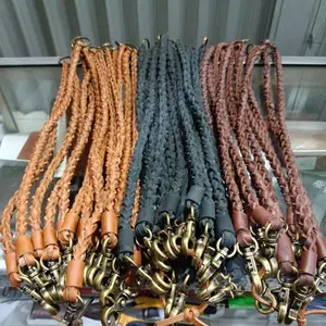 TALI DOMPET Kulit Asli 100% || Tali Sulam Kulit Cibaduyut untuk Dompet