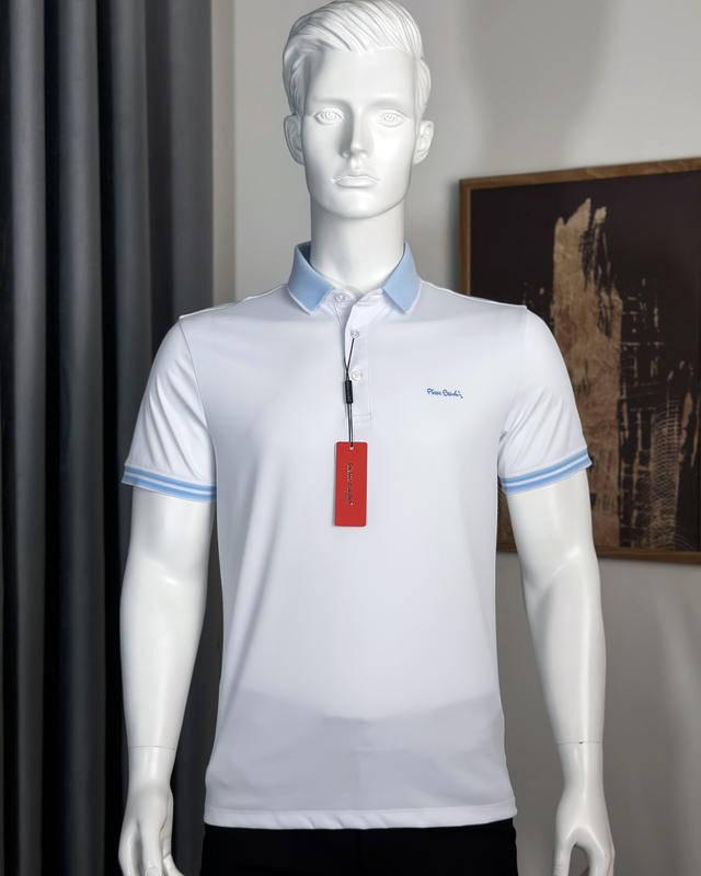 Áo Polo, Áo Thun Nam Pie Mẫu Xuất Hàn Màu Xanh Tím Than Vải Trơn Mã 03