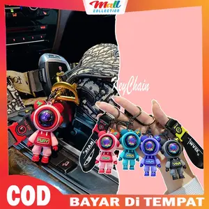 MALL - Gantungan Kunci Astronot Besar Keychain Gantungan Kunci Premium Motor Mobil Lucu KEY05 Elegan Chains Ganci