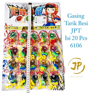 MAINAN ANAK GASING TARIK BESI JPT ISI 20 PCS