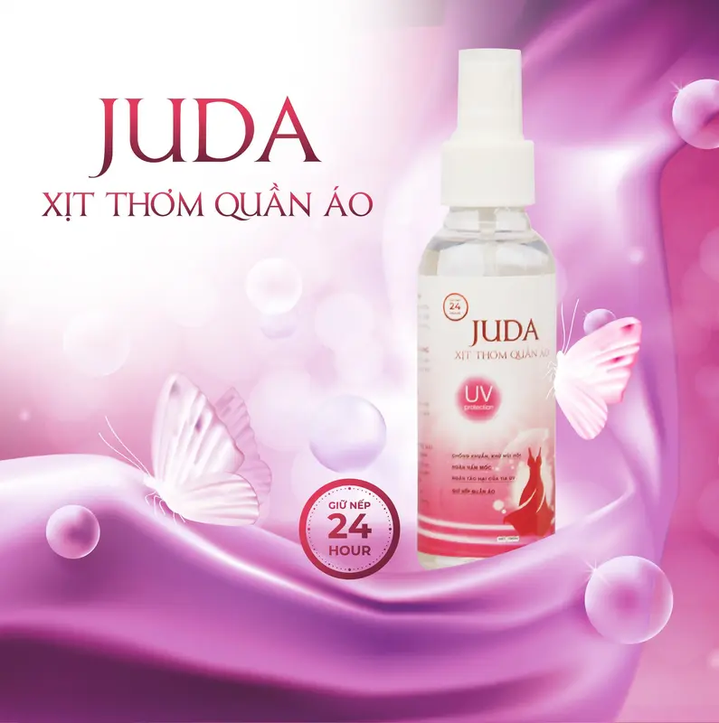 Xịt Thơm Quần Áo JUDA 100ml 2