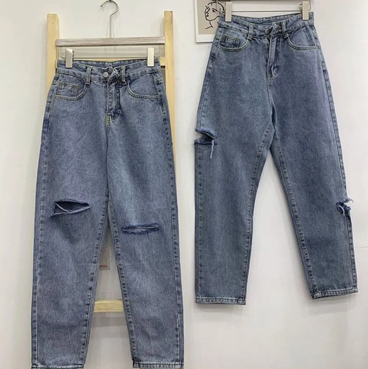 Quần baggy bigsize Kimfashion, Quần ống rộng lưng cao bigsize BGD49-44 Từ 45-90kg Menswear Nam Menswear Nam