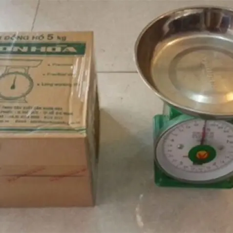 Cân đồng hồ Nhơn Hoà  2kg và 5kg đồng giá cân đĩa 1