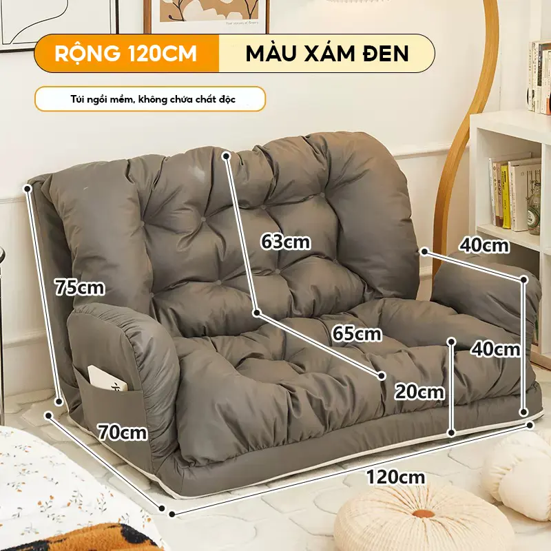 Giường Sofa Bệt Thư Giãn Đa Năng Chống Nước Chống Bụi TOP HOME 5