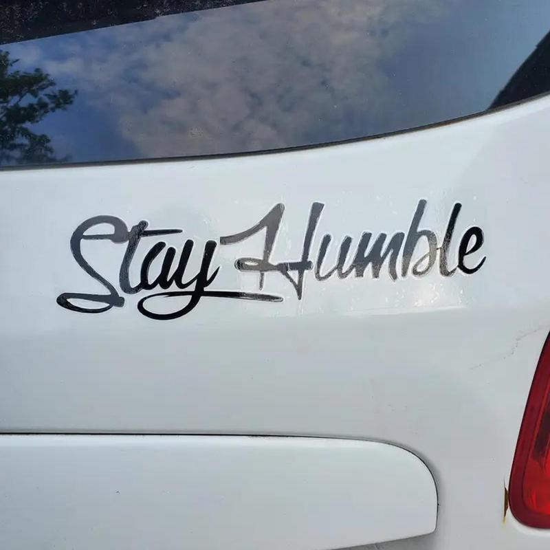 Letter Pattern Car Sticker, Reflective Car Body Sticker, Side Door Sticker, Car Exterior Accessories, Truck Decals 1