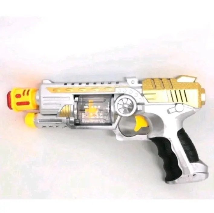 Mainan Anak Laki Laki Tembak Laser Bisa Nyala CF-927 Mainan Anak Tembak Laser Gun Dengan Lampu Dan Suara Terbuat Dari Plastik Panjang 26 Cm Toy 5