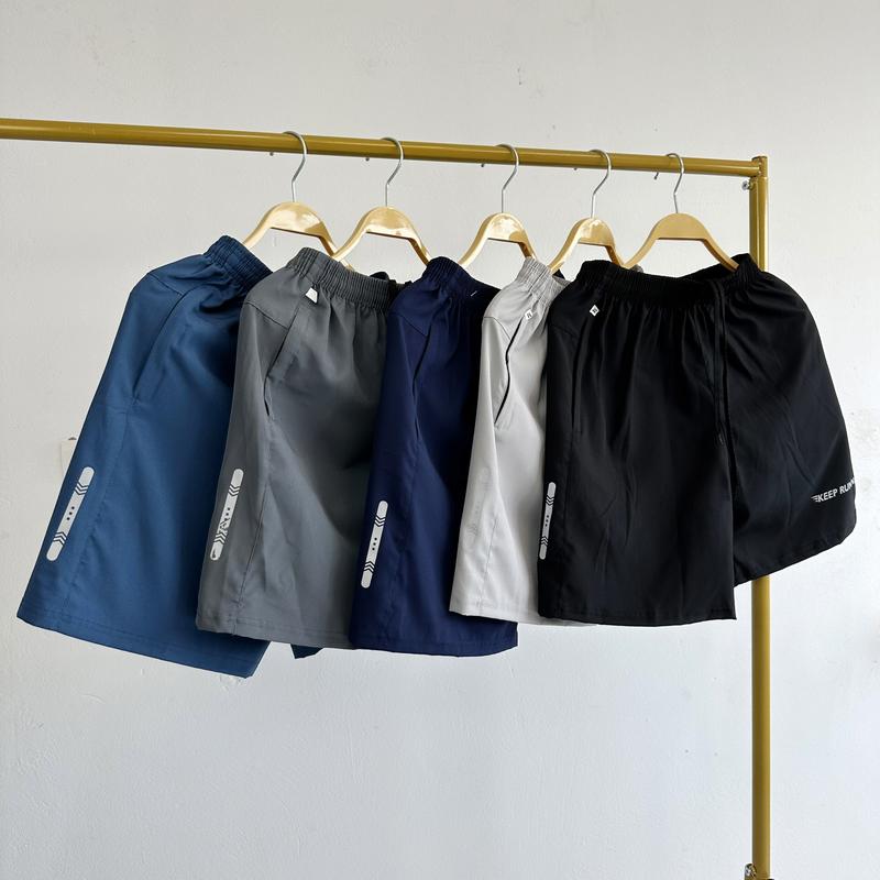 COMBO 3,4,5 Quần short thể thao quần đùi nam vải gió thoáng mát túi 2 bên có khóa kéo Sport