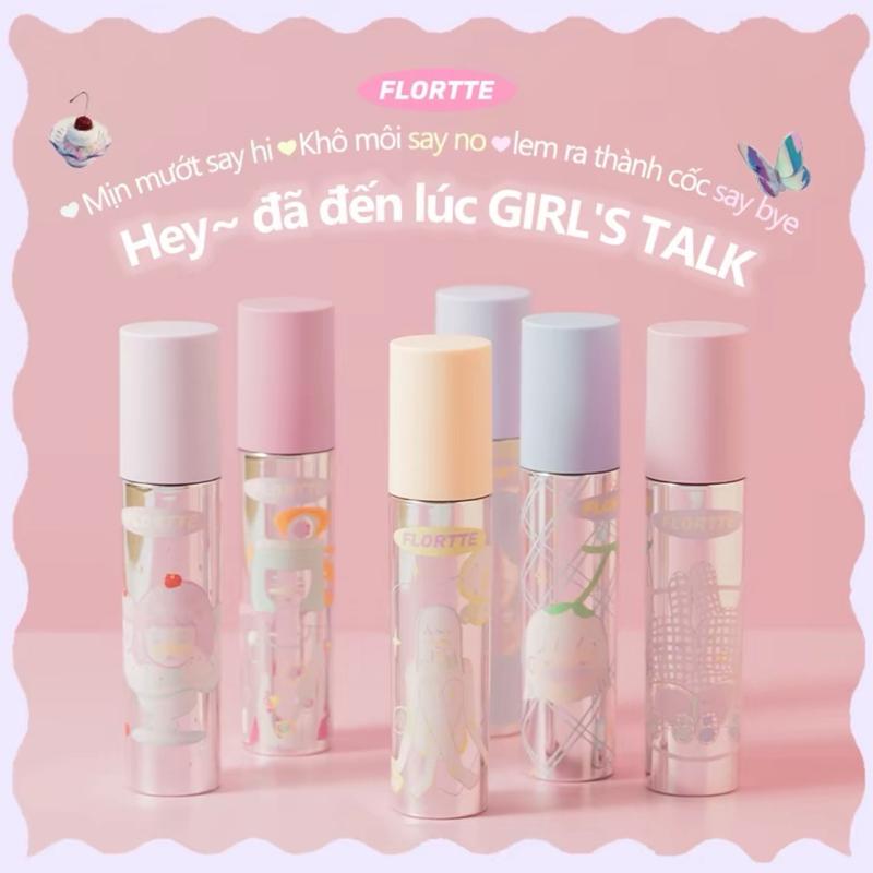 FLORTTE Son Kem Bùn Không Lem Lôi Trôi FLORTTE Wackky Girl 's World vò bạc cô gái