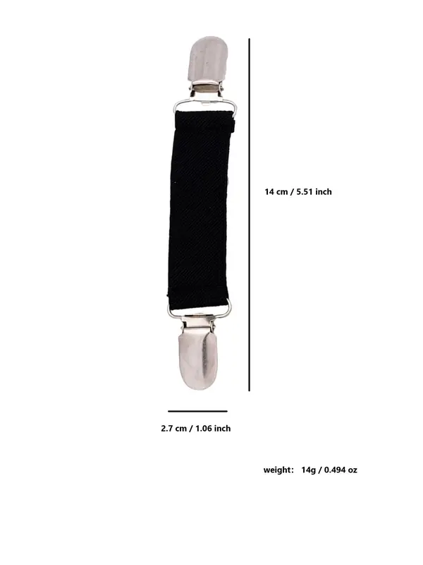 Solid Color Elastic Hat Clip, Multifunctional Hat Clip, Clothes Accessories for Women & Men, Fashion Accessories for Daily Wear 1