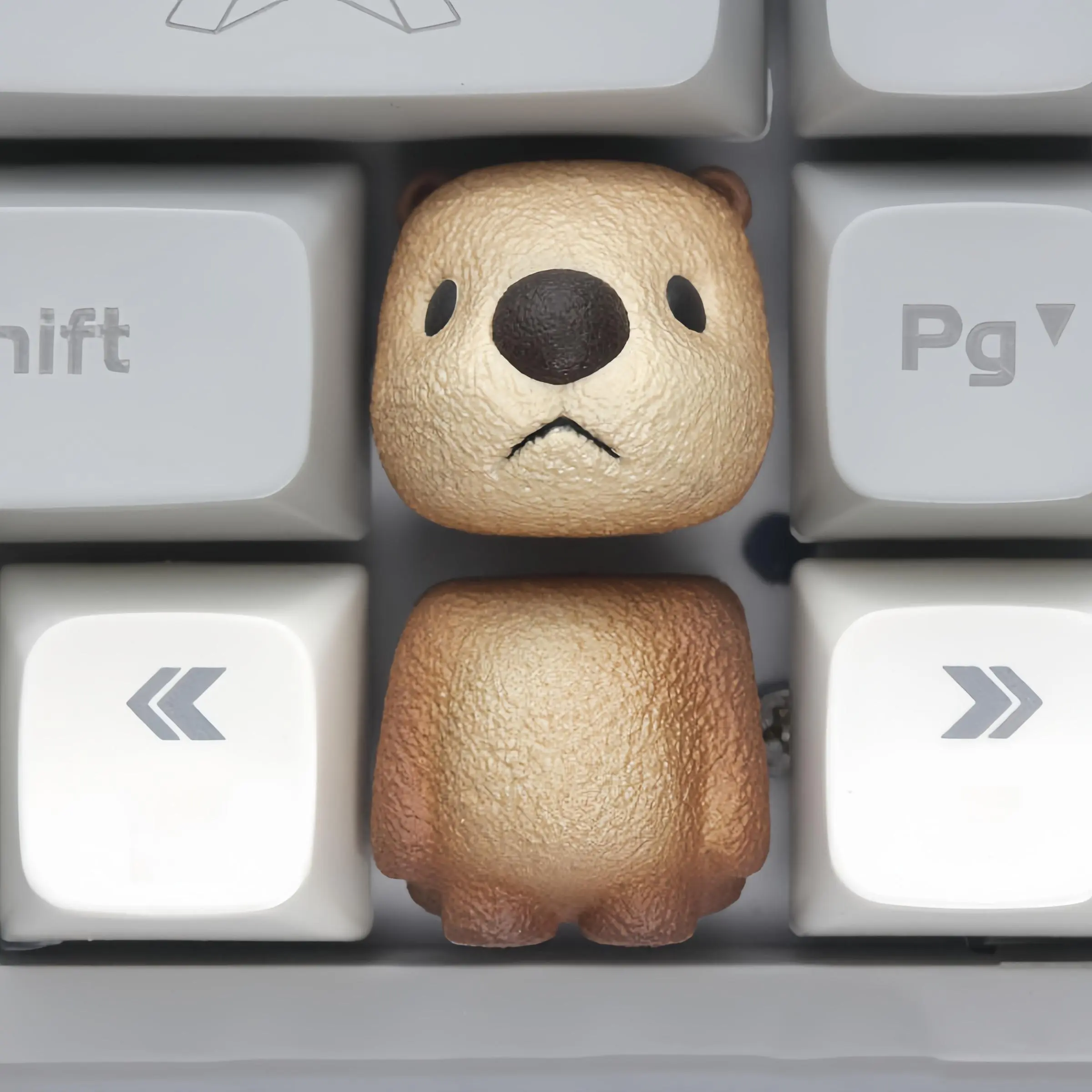 Cute Bear Design Keycap, Creative Fashionable Keycap for Mechanical Keyboard, Keyboard Accessories for Home & Office