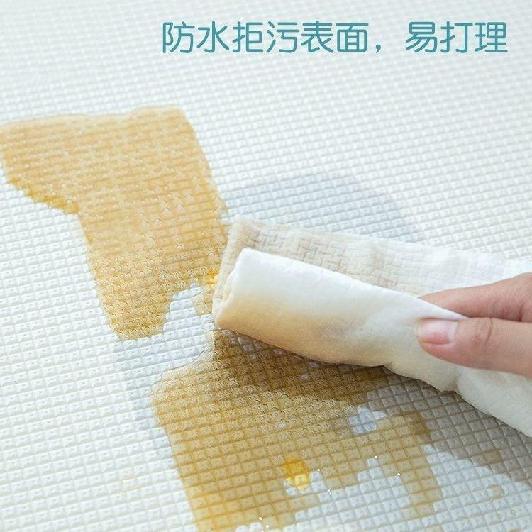 Thảm Tập Bò Cho Em Bé Dày Dặn, The pattern color is randomly sent, not a specified color.Thích Hợp Sử Dụng Tại Nhà Cho Trẻ Sơ Sinh Và Trẻ Em, Chống Sốc, Thảm Trải Sàn Bằng Xốp, Chống Bám Bẩn, Không Chứa Formaldehyde, Thảm Trải Sàn 4