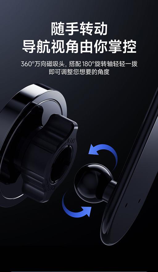 Product Introduction of MagSafe Mount Car Mount Rotating Magnetic Mount Wireless Charging Car Phone Holder for Car Use 34