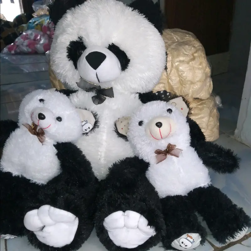 PROMO Boneka Panda Besar 70 cm beranak 2 ( 1 besar, 2 kecil ) Dolls 0
