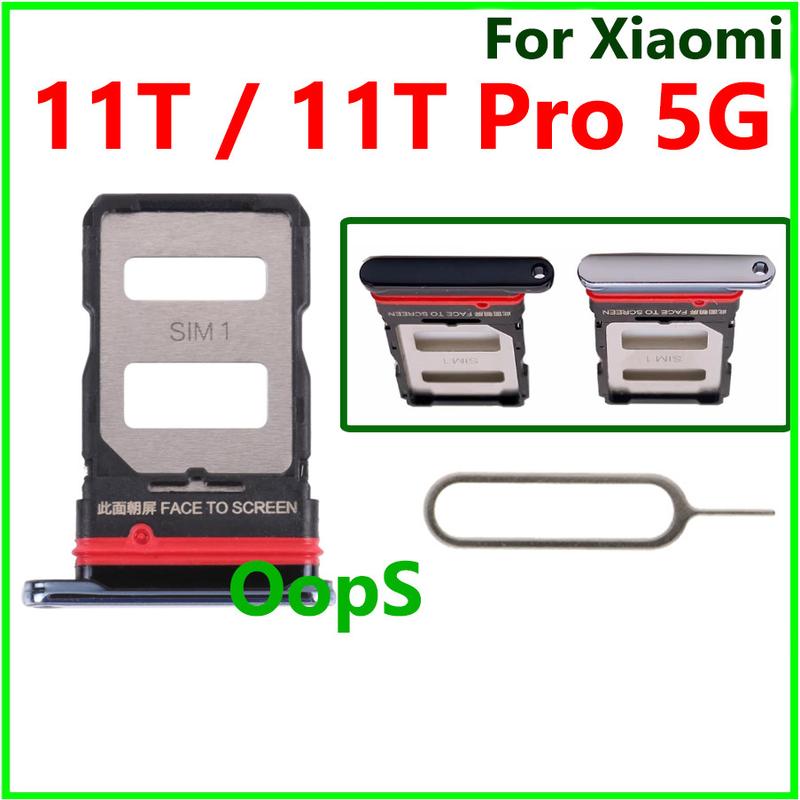 Khay đựng thẻ SIM, chống thấm nước, dành cho Xiaomi 11T / 11T Pro, cấp gốc, với…