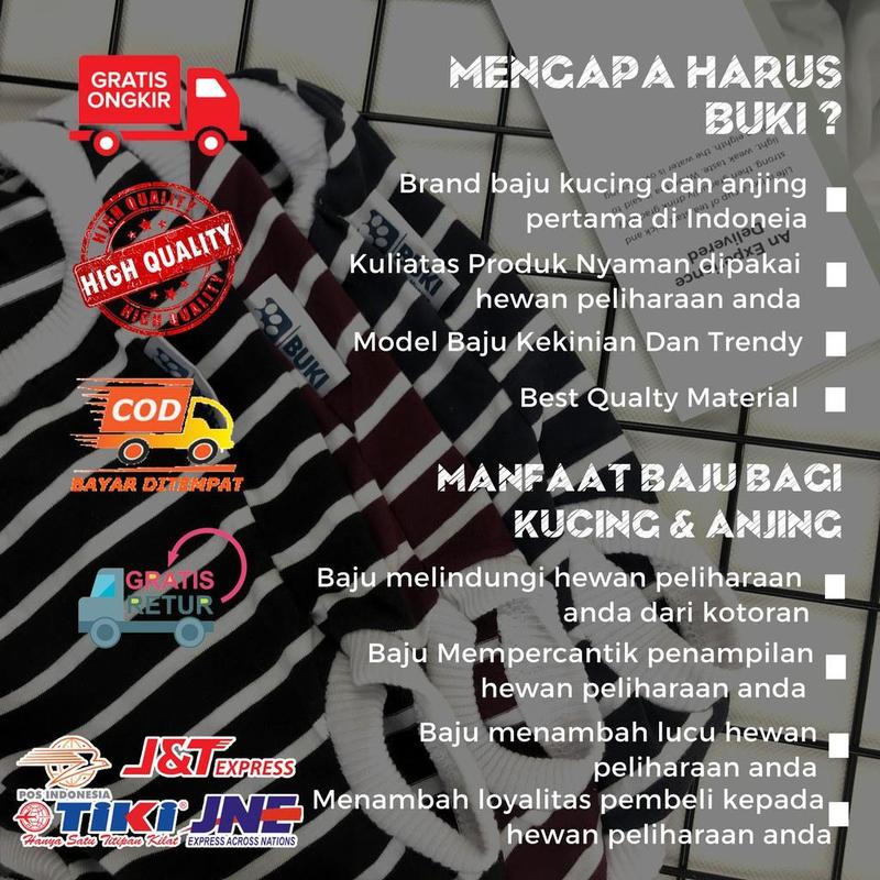 baju kucing laki laki cewek lucu gemoy murah aksesoris hewan peliharaan - BASIC TEE SPECIAL DIRGAHAYU 4