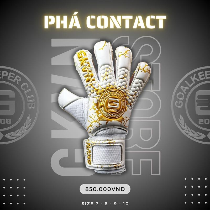 Găng Tay Thủ Môn Có Xương Tháo Rời Dễ Dàng Linh Hoạt GKVN Phá Special Contact