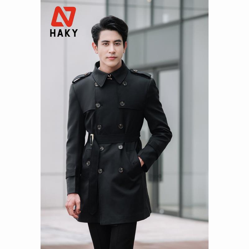HK426 Áo khoác Nam  Kaki Dáng Dài hàn quố TRENCH COAT haky , Áo Mangto Nam Dáng Lửng TRENCH COAT, Áo Mangto Nam Cao Cấp, Áo Khoác Mangto Thiết Kế Có Đệm Vai Và Cá Vai Phong Cách HK426