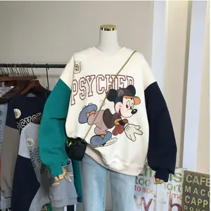 PSYCHED MOUSE SWEATER CREWNECK COMBI (IC) Fit Fleece