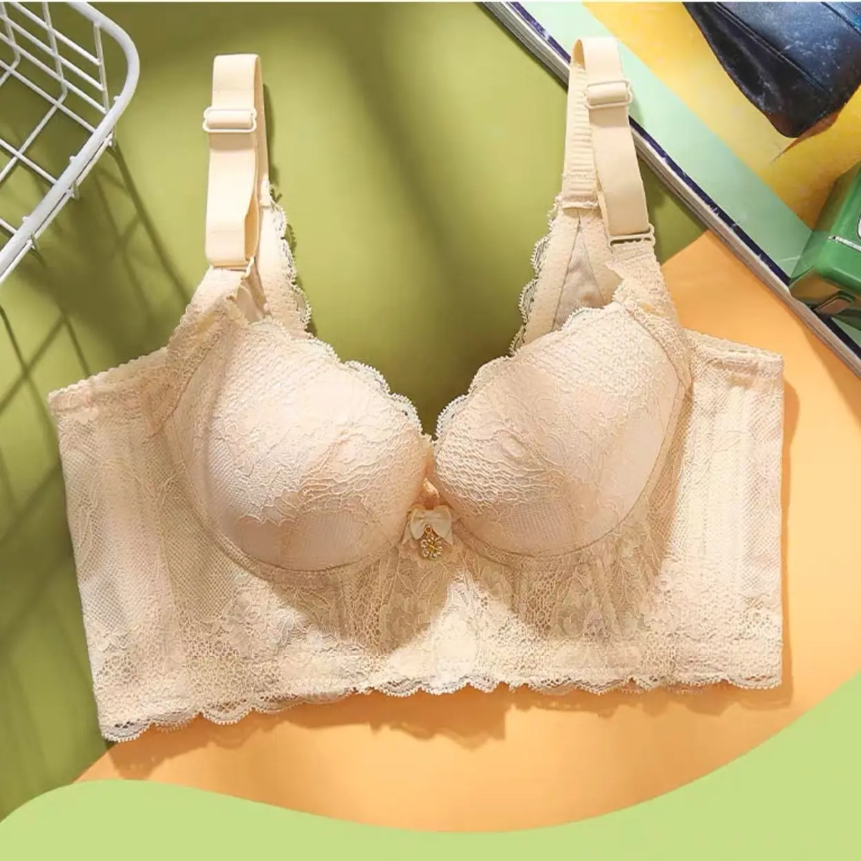 Áo bra corest bản to đệm 1,5cm không gọng che khuyết điểm hoàn hảo Nữ Women aolot