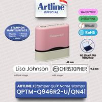 Gambar ARTLINE XSTAMPER QUIX Stempel Berbagai Media QPTM-Q946R2/ QN41 - PINK dari Artline Indonesia Kota Surabaya 4 Tokopedia