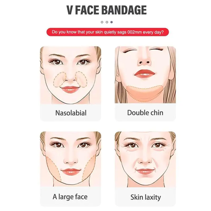 【TERSEDIA & COD】Masker Perban Pelangsing Wajah Alat Kecantikan Tidur Pembentuk Wajah Masker Dagu Berbentuk V Sabuk Pelangsing Wajah & Terapi Garis V Dagu Pembentuk Wajah Masker Pengencang Wajah & Dagu Masker Pengencang Wajah 7