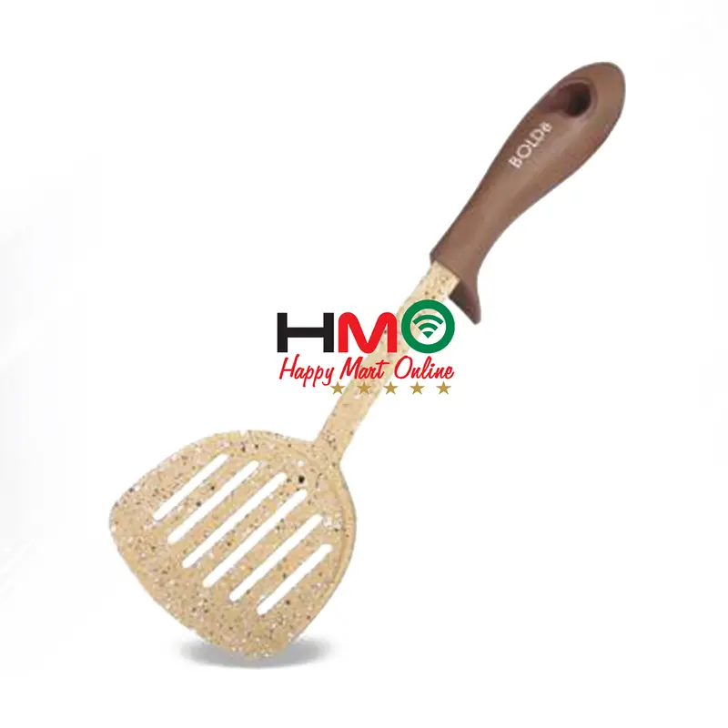 Bolde Super Utensile Sutil Lubang Spatula Sodet Granite Slotted Turner 0