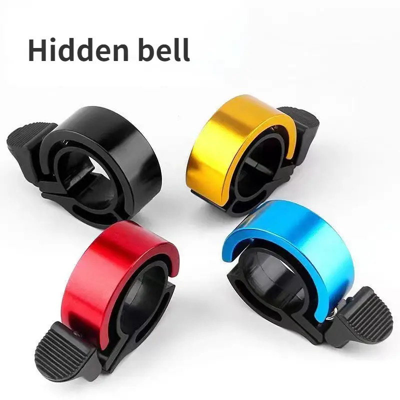 120db bell retro bicycle bell invisible bell alloy horn alarm hidden children's bicycle bell bicycle bell super loud bell cycling equipment bike  quad