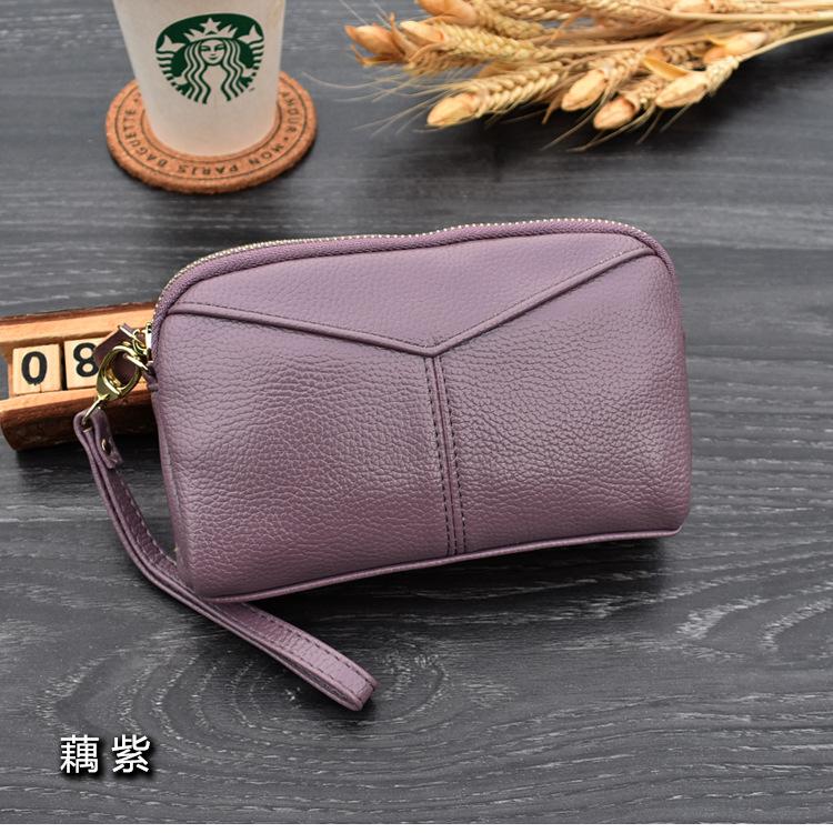 Product Introduction of Túi Xách Nữ PU Mới, Gian Hàng Đơn Giản, Túi Cầm Tay, Màu Trơn, Mặt Mềm, Túi Điện Thoại Di Động 20