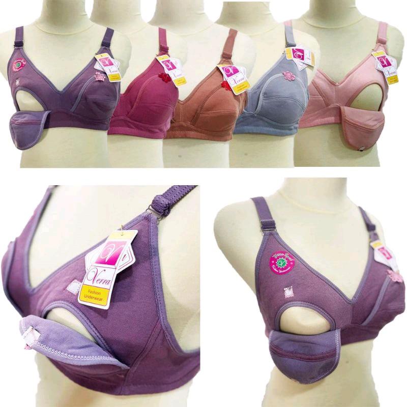 BRA MENYUSUI - BH MENYUSUI - BUSUI NURSING BRA TANPA KAWAT 2
