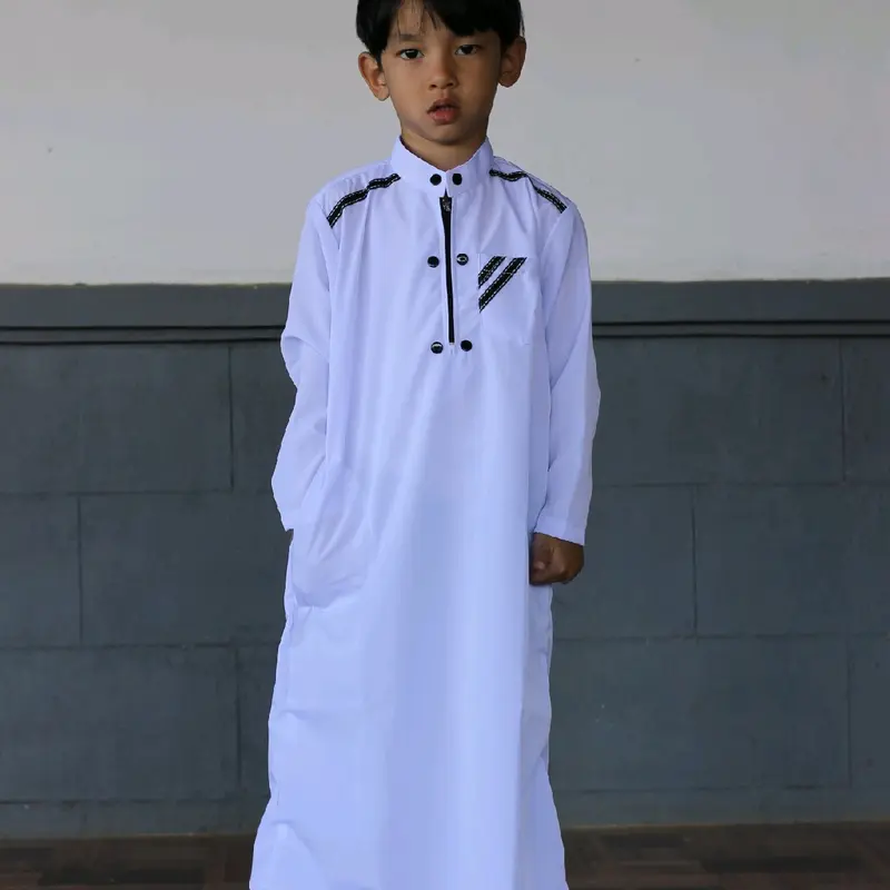 jubah gamis anak laki-laki usia 1-14thn Setrip 3
