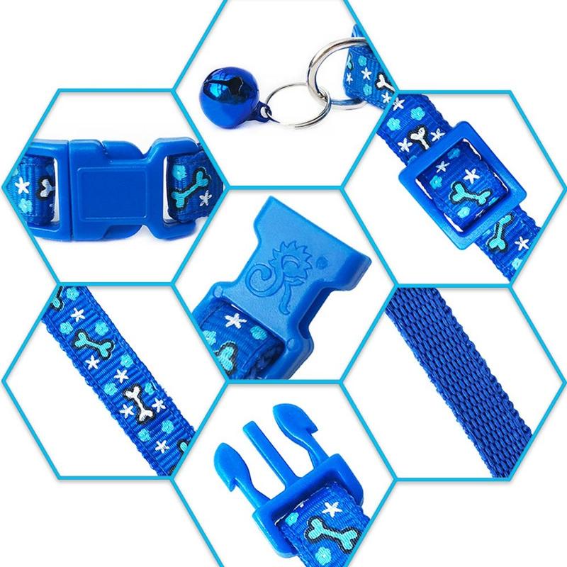 Product Introduction of Kitten Buckle Cat Accessories Delicate With Bell Adjustable Neck Strap Dog Necklace Pet Collars Pet Supplies 14