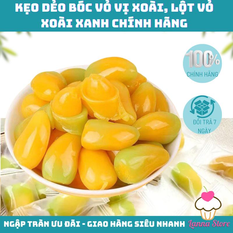 Kẹo Dẻo Bóc Vỏ Vị Xoài Kẹo dẻo Xoài múimềm ngon đã - Đại Long